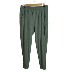 FLX Women’s Green Joggers. Size M